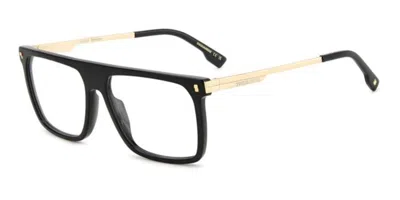 Dsquared2 D2 0122 Men's Glasses, Black, Size 56