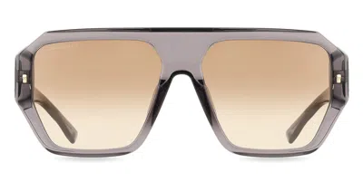 Dsquared2 D2 0128/s Kb7/ha Men's Sunglasses Grey Size 58
