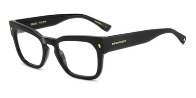 Dsquared2 D2 0129 Men's Glasses, Black, Size 51