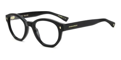 Dsquared2 D2 0131 Men's Glasses, Black, Size 50