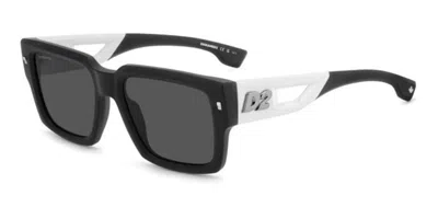 Dsquared2 D2 0143/s 003/ir Men's Sunglasses Black Size 53