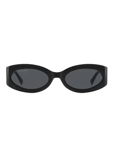 Dsquared2 Stylish Women's Sunglasses With 140mm Temple Size In Black