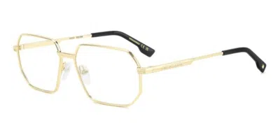 Dsquared2 D2 0158 Men's Glasses, Gold, Size 56