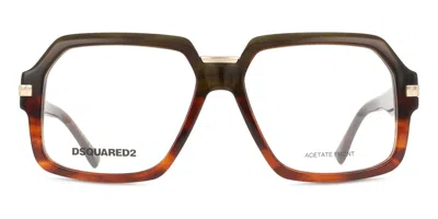 Dsquared2 D2 0162 Men's Glasses, Brown, Size 56