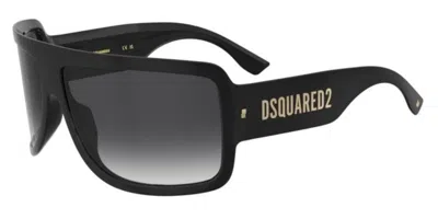Dsquared2 D2 0164/s 807/9o Men's Sunglasses Black Size 71