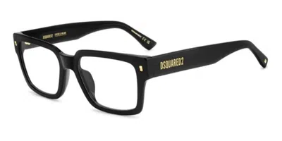 Dsquared2 D2 0167/g Vestibilità Orientale 807 Occhiali Da Vista Neri Per Uomo (solo Montatura) In Brown