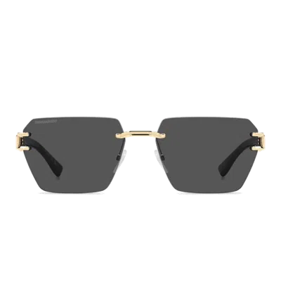 Dsquared2 D2 0173/s Sunglasses In Gold