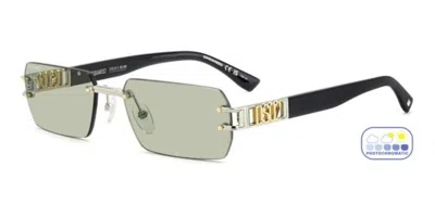 Dsquared2 D2 0189/s I20/gp Men's Sunglasses  Size 57