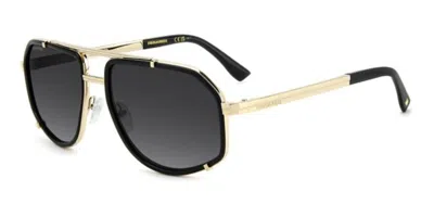 Dsquared2 D2 0190/s 807/9o Men's Sunglasses  Size 60 In Multi