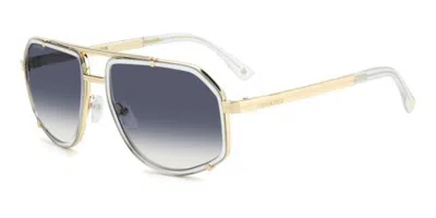 Dsquared2 D2 0190/s 900/08 Men's Sunglasses  Size 60 In Multi