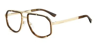 Dsquared2 D2 0191 Ex4 Men's Glasses  Size 56 - Free Lenses - Blue Light Block Available In Gray