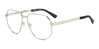 Dsquared2 D2 0194 010 Men's Glasses  Size 58 - Free Lenses - Blue Light Block Available In Gray