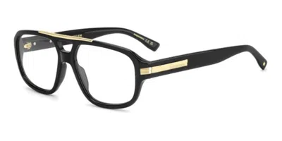 Dsquared2 D2 0199 807 Men's Glasses  Size 56 - Free Lenses - Blue Light Block Available In Orange