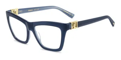 Dsquared2 D2 0208 Zx9 Women's Glasses  Size 54 - Free Lenses - Blue Light Block Available In Neutral
