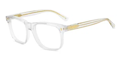 Dsquared2 D2 0224 900 Men's Glasses Clear Size 55 - Free Lenses - Blue Light Block Available In Transparent