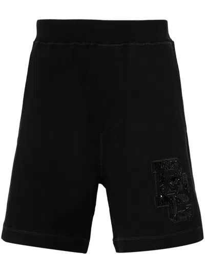 Dsquared2 D2 Appliqué Track Shorts