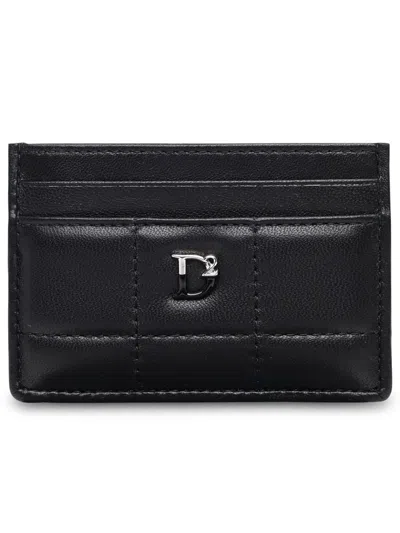 Dsquared2 D2 Black Leather Card Holder