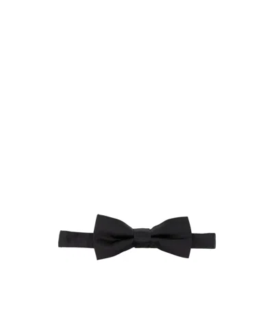 Dsquared2 D2 Charming Hook Fastened Bow Tie In Black