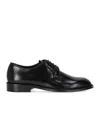 Dsquared2 D2 Classic Black Derby Shoe In Black