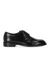 Dsquared2 D2 Classic Black Derby Shoe In Black