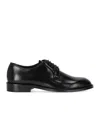 Dsquared2 Derby Shoes In Leather In Black