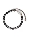 Dsquared2 Armband Mit Kristallen In Black