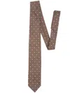 Dsquared2 D2 Classic Tie In Brown