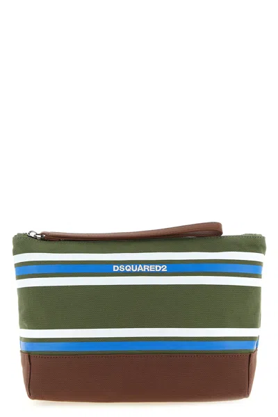 Dsquared2 'd2 College' Beauty Case In Multi