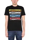 DSQUARED2 DSQUARED2 D2 colour WAVE TEE T-SHIRT