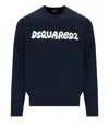 Dsquared2 Logo Printed Crewneck Sweatshirt