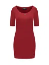 Dsquared2 Midi Dress In Red
