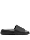 Dsquared2 D2 Embossed-logo Slides In Black