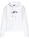 Dsquared2 Long-sleeved Sweater In White