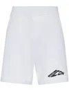 Dsquared2 Icon New Generation Track Shorts In White