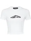 Dsquared2 D2 Icon-print T-shirt In White