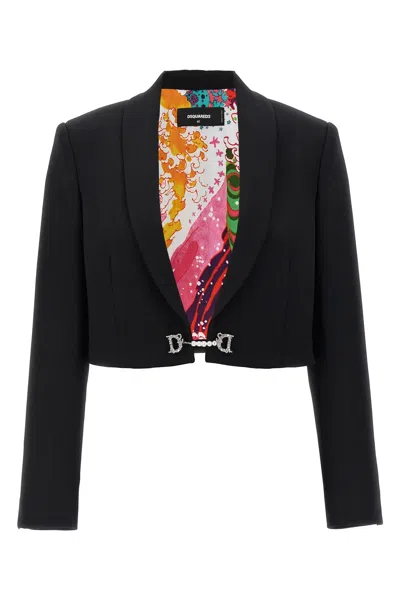 DSQUARED2 DSQUARED2 'D2 JEWEL' SHORT JACKET