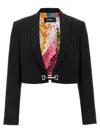Dsquared2 Black Black Black Black Black Black Black Black Black Black Black Black Black D2 Jewel Short Jacke In Black