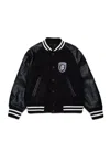 DSQUARED2 D2 LOGO EMBROIDERED BOMBER JACKET