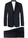 Dsquared2 Virgin-wool Single-breasted Suit In Navy Blue