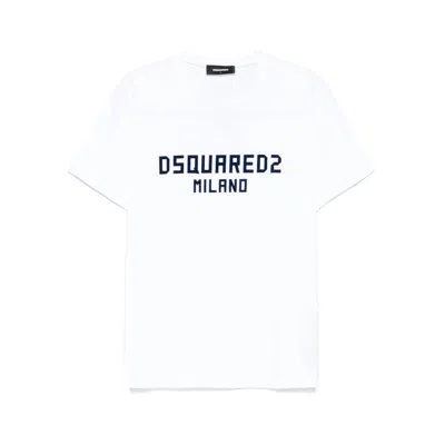 Dsquared2 D2 Milano T-shirt In White
