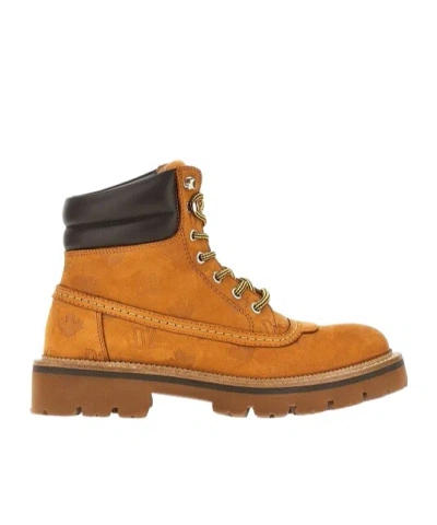 DSQUARED2 D2 MONOGRAM ANKLE BOOTS