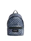 Dsquared2 D2 Monogram Backpack In Blue