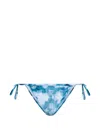 Dsquared2 D2 Monogram Bikini Brief In Blue
