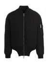 Dsquared2 Onthewave Nylon Bomber Jacket In Black