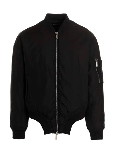Dsquared2 D2 On The Wave Bomber Jacket In Black