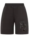 DSQUARED2 DSQUARED2 D2 PATCH ELASTIC WAIST TRACK SHORTS