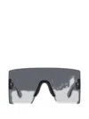 Dsquared2 D2 Shield-frame Sunglasses In Orange