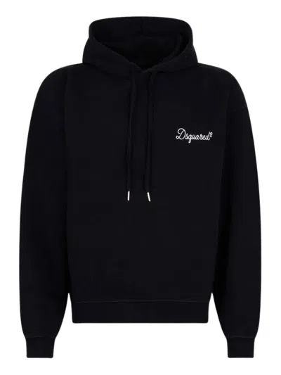 Dsquared2 Dsquared Men D2 Signature Sweatshirt In Blue
