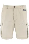 DSQUARED2 D2 STAMPS 64 CARGO SHORTS