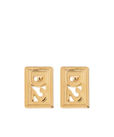 DSQUARED2 D2 STATEMENT EARRINGS